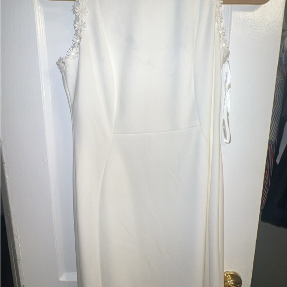 Calvin Klein Ivory Backless Dress - Picture 1 of 2